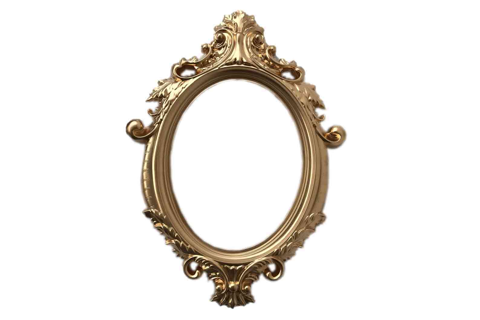 FR082 Frame – Oval Gold Large – Just Rent It! Malaysia